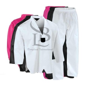 ชุดฝึกเทควันโดคอวีทำจากผ้าฝ้ายออกแบบได้ตามต้องการชุดศิลปะการต่อสู้แบบศิลปะกำหนดเอง - Product Image 2