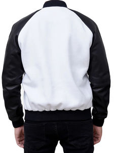 Nueva llegada 2025 venta al por mayor chaquetas de hombre personalizado nuevo diseño personalizado en blanco bordado Logo Letterman chaquetas de hombre chaqueta universitaria - Product Image 6