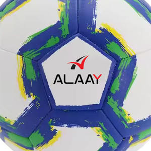 Alaay High Quality <b>Football</b> Ball PU Leather Custom <b>Machine</b> Sewn Stitched <b>Football</b> Soccer Ball Match Ball - Product Image 4