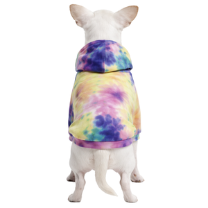 Sweat à capuche en velours pour chiens et propriétaires, ensemble assorti, confortable et élégant, couleur Berry Lemonade - Product Image 6