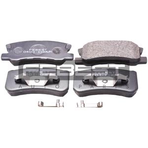 Pastiglie freno posteriori FEBEST (0401-KH8WR) - Product Image 1