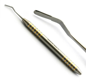 Juego de cinceles para extracción de hueso, elevadores de ligamentos PDL, raspadores periodontales, de acero inoxidable, reutilizables, para dientes - Product Image 3