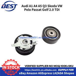 Mbsgsw ชุดเข็มขัดเวลาสำหรับรถ Audi A1 A4 A5 Q3 Skoda VW <span class=keywords><strong>POLO</strong></span> Passat กอล์ฟ<span class=keywords><strong>2.0</strong></span> <span class=keywords><strong>TDI</strong></span> 2003-2022 03L109119A 03L198119B 03L198119 C - Product Image 6