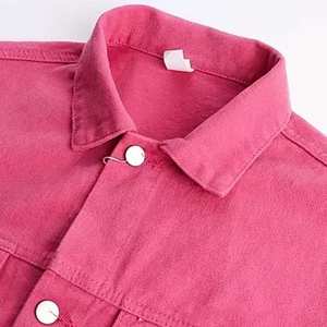 Veste en jean pour hommes de haute qualité surdimensionné à la mode vêtements décontractés pour hommes vestes en jean en bas quantité minimale de commande vente en gros - Product Image 3