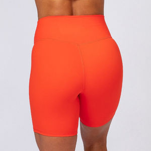 Fournisseur d'usine Shorts de sport de yoga pour femmes, shorts de yoga d'entraînement de taille haute de fitness - Product Image 2