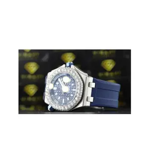 Montre intelligente élégante de luxe avec cadran en caoutchouc Cadeau de festival de mariage et d'affaires à la mode Fournisseur indien Produit New Age de haute qualité - Product Image 1