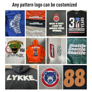 Sudadera con Capucha Lisa de 500GSM, Algodón y Poliéster, Felpa Gruesa, Estilo Urbano, para Impresión o Bordado, Sin Cordones, Fabricante - Product Image 3