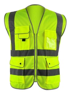 เสื้อแจ็กเก็ตแขน S-5XL สะท้อนแสง5จุดเสื้อกั๊กนิรภัย Hi VIS - Product Image 2