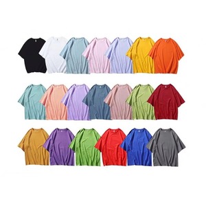 Gran oferta de camisetas de algodón 100% para hombre, patrón de letras informal de secado rápido, diseño impreso personalizado con método de pantalla de seda - Product Image 5