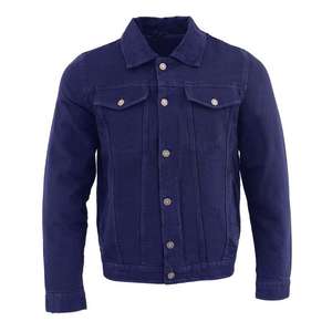 Breathable High Quality Customized Design Fashionable Stylish Full Sleeve <b>Denim</b> <b>Jacket</b> OEM Men Custom Logo Demin <b>Jacket</b> for man - Product Image 1