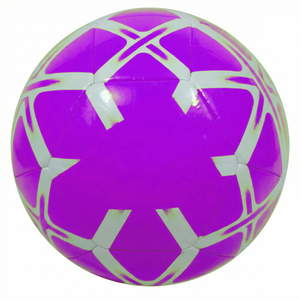 Balón de Fútbol Personalizado OEM, Material PU, Cosido a Máquina, para Entrenamiento, Escuelas y Clubes Deportivos - Product Image 1