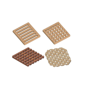 ขาตั้งสามขาไม้เนื้อแข็งแผ่นกันลื่นสำหรับเครื่องครัว3ชิ้น - Product Image 5