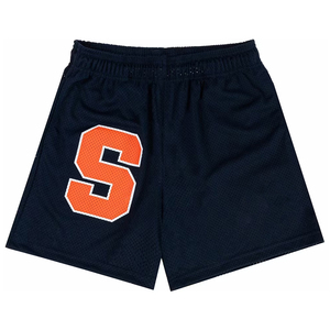 2025 Oem Sublimación personalizada Pantalones cortos para hombres Cremalleras Gimnasio Pantalones cortos de malla Tallas grandes Por encima de la rodilla Pantalones cortos de tela para hombres - Product Image 5