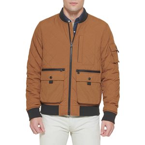 Chaqueta Bomber de Lona Estampada Personalizada Hecha en Fábrica, Estilo Urbano, Nuevo Diseño de Invierno, Ligera, Transpirable, Moderna y Genial - Product Image 1