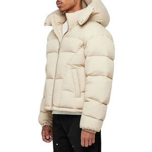 OEM Custom Design Wholesale Fashion Designer <b>Man</b> Coats Custom Down Bubble <b>Men's</b> Down Puffer <b>Jacket</b> Bubble Coat Custom - Product Image 2