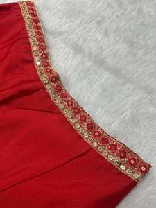 Unity Luxure Premium Bandhani Print Georgette Kurta Set with Embroidered <b>Jacket</b> Party & Festive Wear - Product Image 6