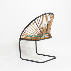 Silla de jardín de alta calidad de fábrica CH con diseño de cuerda tejida y cojín ajustable - Product Image 4