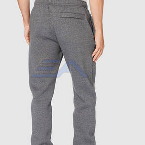 Pantalons décontractés pour hommes à taille mi-haute, légers, imprimés avec un logo de marque personnalisé - Polyester/coton respirant, vente en gros - Product Image 3