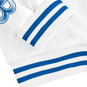 Zeta Phi Beta 1920 fondateurs ZPB bleu blanc Varsity Letterman veste sororité vie grecque Chenille Patch vêtements - Product Image 6