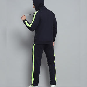 Conjunto personalizado de alta calidad de dos piezas con capucha para hombre, pantalón para correr, chándal deportivo para correr, ropa deportiva, chándal para hombre - Product Image 2