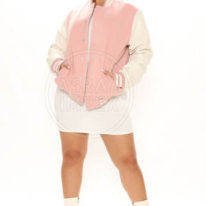 Chaqueta con letras de secado rápido para mujer de calidad superior, manga larga con cuello levantado, diseño de punto transpirable - Product Image 2