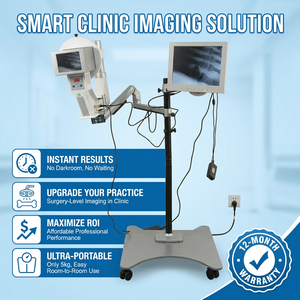 Macchina digitale mobile per fluoroscopia a raggi X per uso veterinario, <span class=keywords><strong>mini</strong></span> apparecchio a raggi X per diagnosi ospedaliera animale - Product Image 1