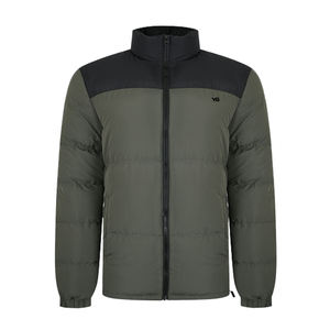 Veste matelassée décontractée de haute qualité pour hommes avec logo personnalisé à manches longues Manteau bulle d'hiver avec fermeture à glissière pour l'extérieur - Product Image 4