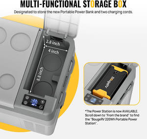 Nevera Eléctrica Portátil de Acero Inoxidable Wagan EL6206 de 12 V y 21-30 L con Compresor de 12/24 V CC para Uso en Exteriores y Automóviles - Product Image 2