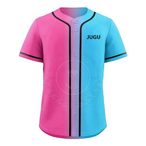 Camisetas de Béisbol Personalizadas con Nombre y Número de Equipo, Todas las Tallas Disponibles, 100% Poliéster Transpirable, en Existencia - Product Image 1