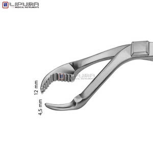 Fórceps de sujeción ósea Verbrugge con articulación labial 270mm 10 3/4 ''Estabilización ósea quirúrgica Fijación de fracturas Instrumentos médicos - Product Image 6