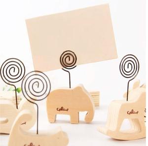 Porte-cartes rond de printemps minimaliste Support de carte de visite et d'affaires de table multicolore élégant pour fournitures de bureau et de maison - Product Image 2