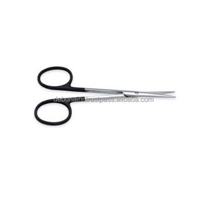 Ciseaux pour strabisme 11,5 cm droits en acier inoxydable de haute qualité, instrument chirurgical manuel de classe II, OEM, marque privée - Product Image 1