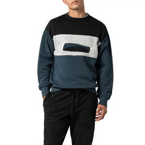 Vente en gros 100% de sweat-shirt en coton uni OEM sur mesure pour hommes avec manches longues sweats pour hommes pour adultes vêtements décontractés - Product Image 4