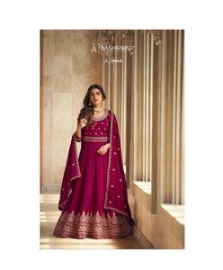 ชุดสูทอนาลกาลีปักลายฐานผ้าไหมระดับพรีเมียมสำหรับการปรับแต่งจำนวนมากยินดีต้อนรับการสั่งซื้อทั่วโลกความต้องการสูง - Product Image 1