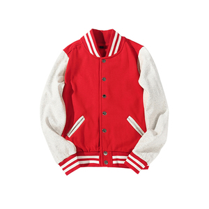 HL usine fabrication lourd décontracté serviette broderie épais hommes vestes d'hiver en gros veste d'université personnalisée - Product Image 1