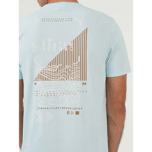 T-shirt Unze London CHLORIS de haute qualité, coupe classique, 100% coton jersey, design compressé tendance - Product Image 6