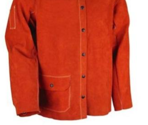 Top vente qualité cuir vestes de soudage résistant à la flamme soudeur tissu de sécurité manches longues en cuir soudage travail veste de sécurité - Product Image 5