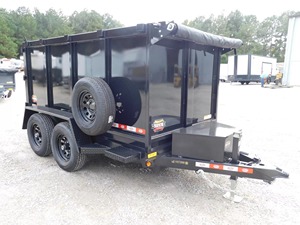 Remorque à benne basculante Prospector 5x10x4 10000 lb GVWR avec bâche - Product Image 6