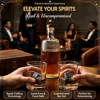 Coffret Cadeau de Whisky SHUNSTONE avec Bouteille de Whisky, Deux Pierres et Boîte en Bois – Coffrets Cadeaux d'Entreprise Personnalisables