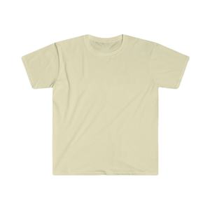 Camiseta con estampado de logotipo personalizado para hombre, camisa clásica de algodón en blanco con cuello redondo bordado, de ajuste Regular, cuello redondo - Product Image 2