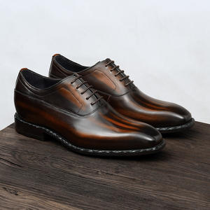 Chaussures brogues en daim souple avec bords perforés et semelle légère, chaussures décontractées pour hommes, chaussures tendance - Product Image 4
