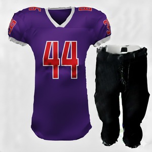 Uniformes de Fútbol Americano Personalizados OEM con Sublimación de Sarga Personalizada y Bordado de Impresión Serigráfica - Product Image 4