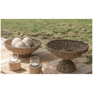 Vente en gros de bol de stockage de service de fruits en jonc de mer naturel en osier écologique vaisselle durable du Vietnam à un bon prix - Product Image 5