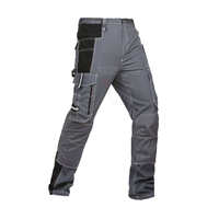 Construcción Ropa DE TRABAJO Pantalones Algodón Poliéster Color liso Impermeable Característica Pantalones DE TRABAJO