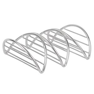 wholesale supplier Stainless Steel Taco Holder Stand Metal Taco Shell Serving <b>Rack</b> for Kitchen and Parties - Product Image 2