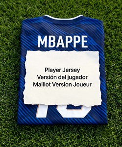 Camiseta de Jugador Mbappe 10 2026, Versión Elite Jacquard, Equipación de Partido Les Bleus - Product Image 1