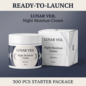 Crema Hidratante Nocturna 50 mL de LUNAR VEIL - Crema y Loción Facial Lista para Lanzar - Product Image 5