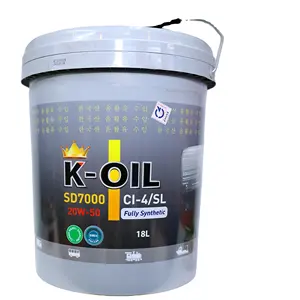 K-OIL sd7000 15W40/20W50 CL-4/SL hoàn toàn tổng hợp dầu bôi trơn chịu được nhiệt độ cao và giá thấp cho tự động