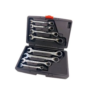 ประแจวงล้อปลายเปิดแบบรวมกันแบบพลิกกลับได้ 8 ชิ้น 72 ฟัน - Product Image 2