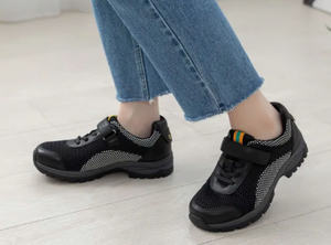 WYPEX, zapatillas deportivas de ajuste ancho para mujer, diseño cómodo antideslizante, cálido, suave, transpirable, de cuero, peso ligero superior - Product Image 3